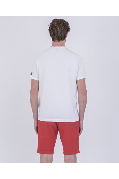 PAUL&SHARK Ανδρικό πλεκτό μπλουζάκι C.w. Βαμβάκι