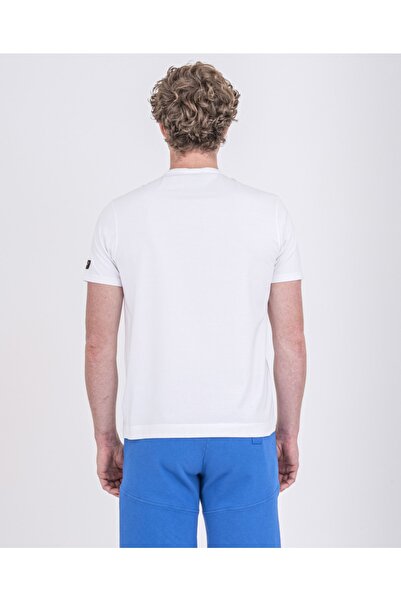 PAUL&SHARK Ανδρικό πλεκτό μπλουζάκι C.w. Βαμβάκι