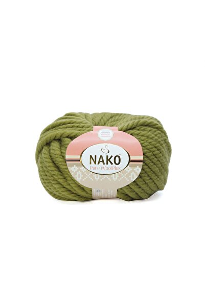 NAKO Pure Wool Plus Örgü İpi  00853
