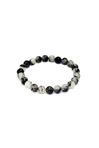 Padore Accessory Unisex - Turmalin Kuvars Bileklik | Şifalı Çakra Taşı | Yoga Bilekliği > Handmade