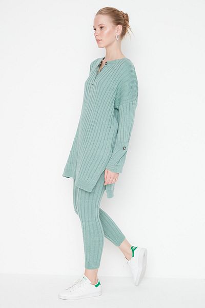 Trendyol Collection Zweiteiler - Grün - Regular Fit