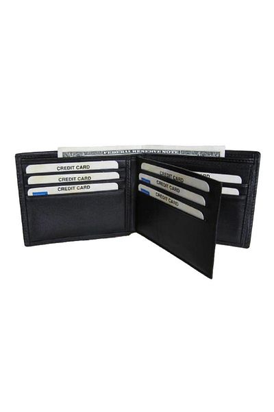 Zenga Original Leather Men's Wallet 254-1 Black