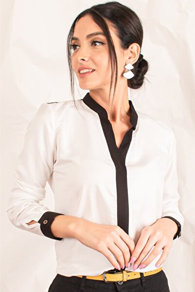 armonika Shirt - White - Regular fit