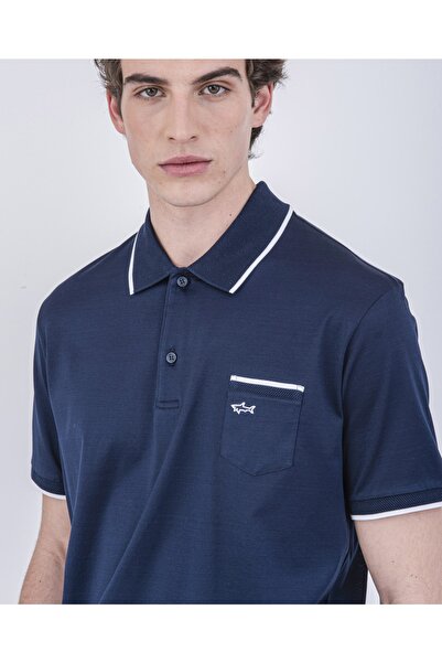 PAUL&SHARK Men's Knitted Poloshirt C.wCotton