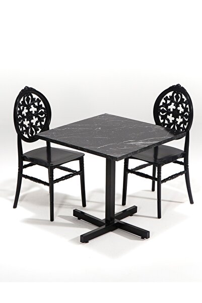 MOBETTO Tango Mutfak Balkon Masa - Siyah