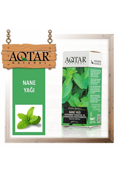 Aqtar %100 Saf Nane Uçucu Yağı 15 ml | Mentha Piperita Oil