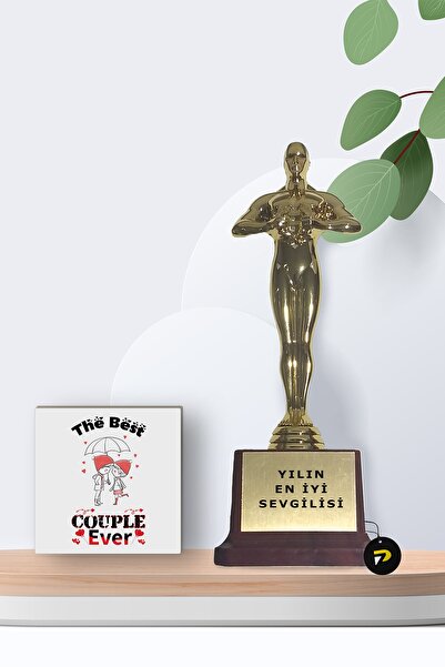 Postermanya Yılın En Iyi Sevgilisi Oscar Ödülü Ve Sevgili Çerçevesi