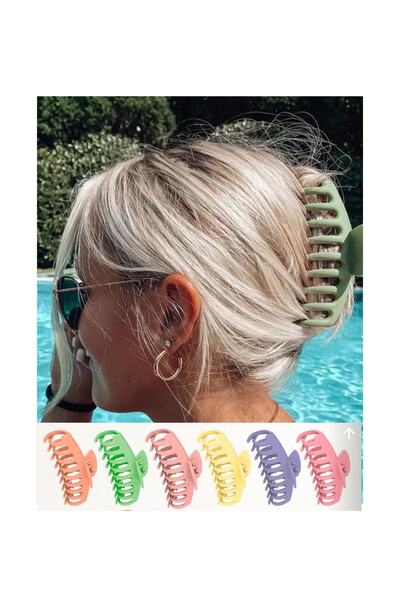 GÜLPEŞE Set de 6 bucăți cu cataramă colorată pentru femei