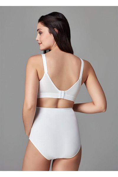 Eros Weißes Damen-Schwangerschaftshöschen Ersk511