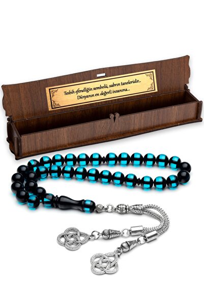 OTTOTESBİH Mărgele de rugăciune din pulbere de chihlimbar pentru bărbați