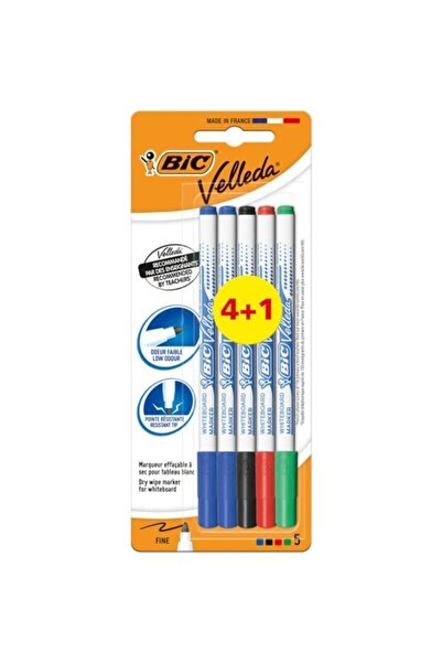 Bic Çocuk Tahta Kalemi 4 1 Karışık Renk Velleda 1721