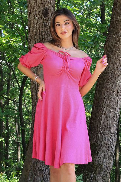 Neşeli Butik Γυναικείο φόρεμα Lycra New Season με κορδόνι Nb10046