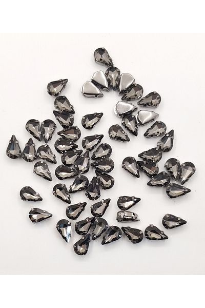 yiğit aksesuar 8x13 (1cm) Θήκη Παράθυρο Γυαλί Γκρι/καπνιστό 50 Τεμάχια