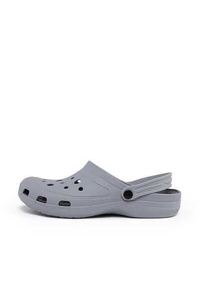 BUCKHEAD Παντόφλες-πέδιλα Copacabana Unisex Γκρι Μαύρη Ορθοπεδική Σόλα
