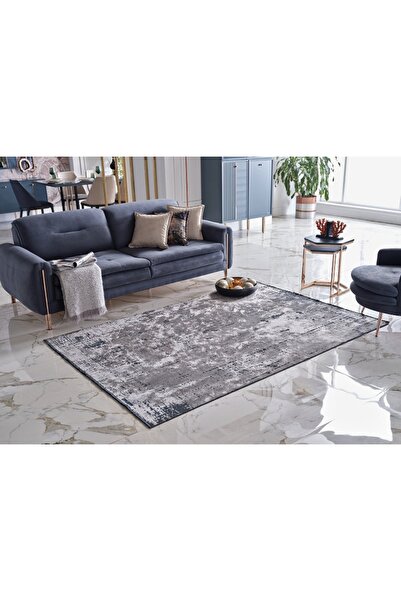 GÜMÜŞSUYU Deco Milano 12254 - Bakır, Gold, Gri, Kırmızı, Vizon - Halı