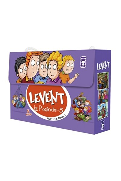 Timaş Çocuk Levent Iz Peşinde 5 Set (5 Kitap) Mustafa Orakçı Timaş Yayınları