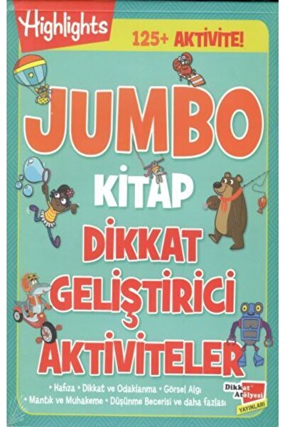 Dikkat Atölyesi Yayınları Jumbo Dikkat Geliştirici Aktiviteler Kollektif