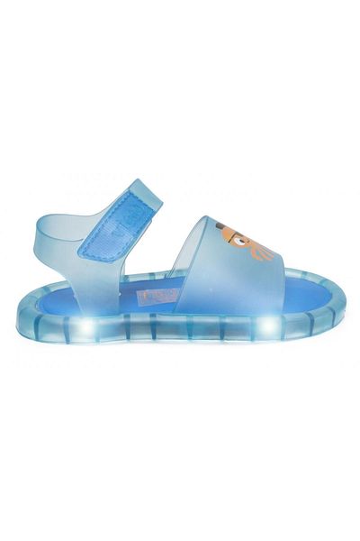 Vicco 321.P22Y210 Jelly Booties Lighted Blue Kids Sandals