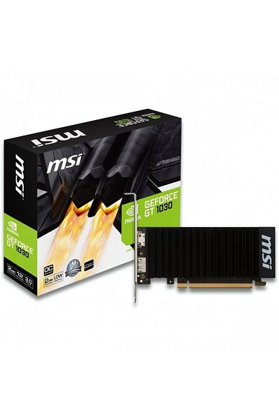 MSI GT1030 2GB DDR4 64bit DVI/HDMI 16x DX12 GT1030-2GHD4-LP-OC
