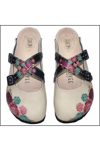 Shoerokee Women's Roses Slippers