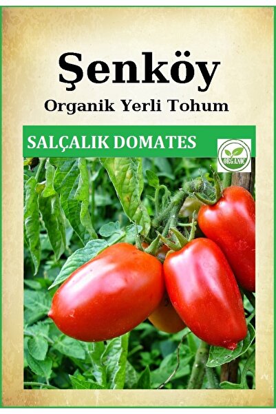 Şenköy Yerli Bursa Salçalık Domates Tohumu Etli Doğal Salçalık Domates Tohumu...