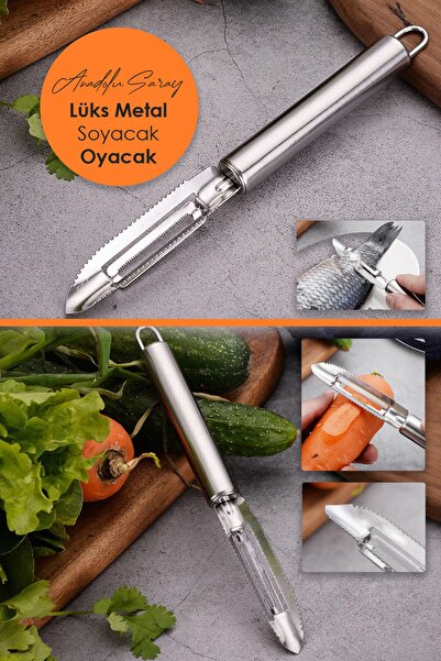 Anadolu Saray Çarşısı Lüks Metal Soyacak Oyacak | Sebze Meyve Oyacağı Ve Soyacağı | Balık Pulu Temizleme Kabak Oyma