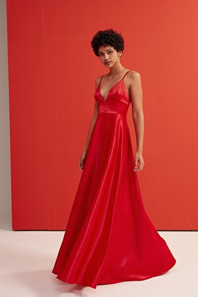 VATKALI Evening & Prom Dress - Red - A-line
