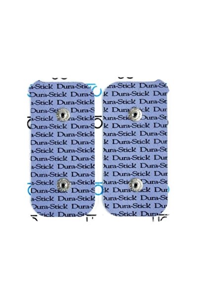 Compex Durastick Plus 5x10 Cm Çift Çıtçıtlı Fitness Tens Elektrot Pedi, Pakette 2 Adet