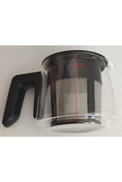 Fakir Tea N More Çay Makinesi Cam Demlik Süzgeçli