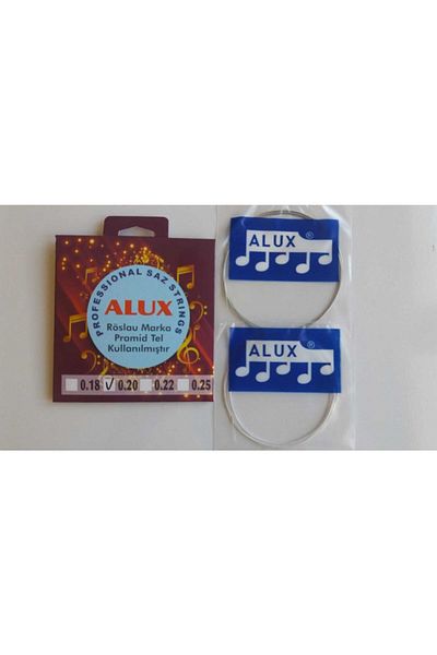 Alux مجموعة مقابض طويلة عالية الجودة من Röslau Pyramid - سلك خشبي (0.20) × 3 عبوات