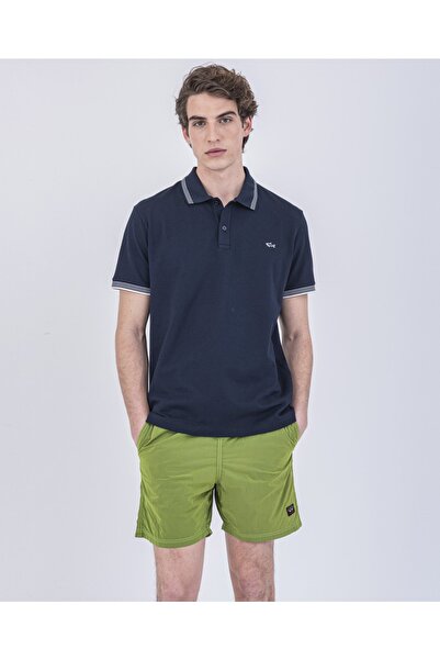 PAUL&SHARK Ανδρικό πλεκτό Poloshirt C.w. βαμβάκι