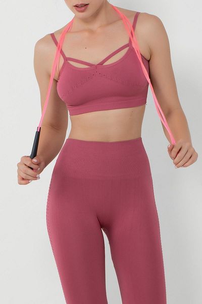 kingspearl Αθλητικό σουτιέν Pilates & Yoga χωρίς ραφές
