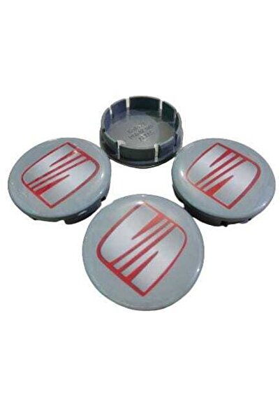 OEM Seat Jant Göbeği Geçmeli - 4 Adet-(dıştan 56 Iç 52mm) Uyumlu