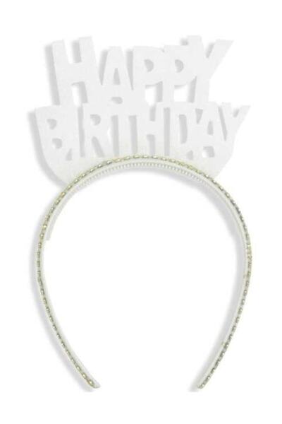 DÜVENCİ TİCARET Εύα Τακάτζ Λευκό Happy Birthday M200