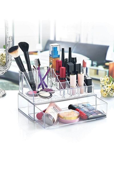 Nova Casa Acrylic Drawer Makeup Organizer Set