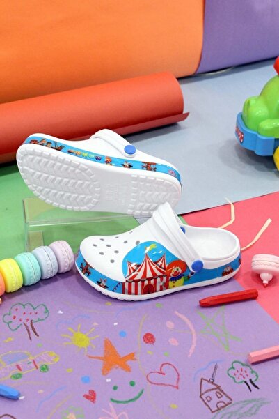 sepona Papuci drăguți pentru copii unisex clovn