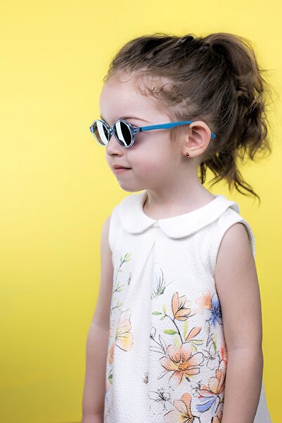 LUNOX Unisex Polarized Blue Children's Sunglasses (0-2 Years)