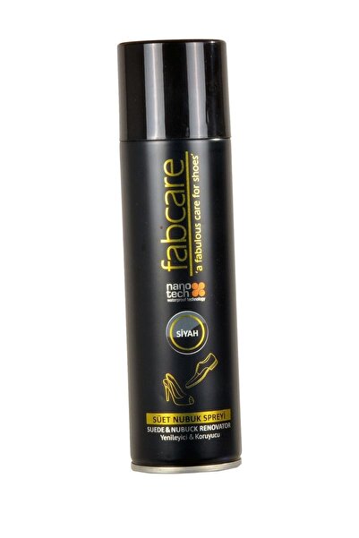 Fabcare 3011 Süet Nubuk Spreyi 250 Ml-siyah