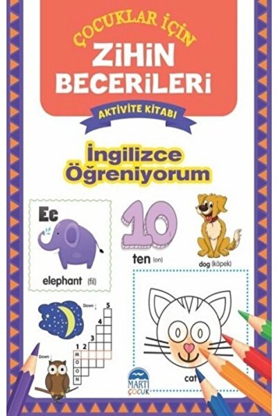 Martı Çocuk Yayınları Ingilizce Öğreniyorum - Çocuklar Için Zihin Becerileri ...