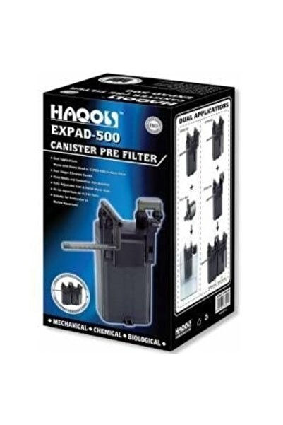 gclshop فلتر خارجي بحزام Haqos Exp-500 سعة 500 لتر
