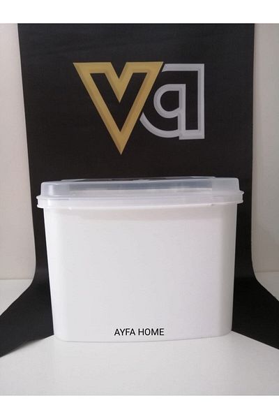 VİP AHMET Masal Storage Container White 10 Liters Vp-037