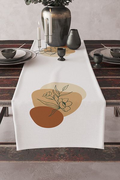 Skhome Premium Special Design Διακοσμητικός Ψηφιακός Τυπωμένος Τρέξιμο