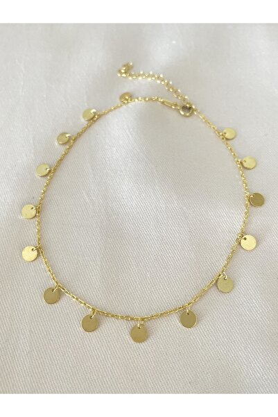 emy by emel luxury silver jewelry Pullu Halhal Altın Kaplama 925 Ayar Gümüş