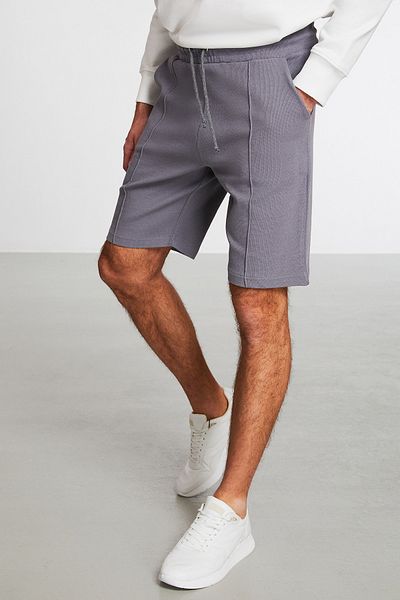 GRIMELANGE Luca Regular Gray Shorts & Bermuda