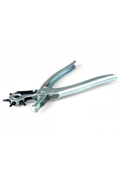 YFHOME Belt Punching Pliers Adjustable 6 Heads Steel Practical Easy Use Hole Opener