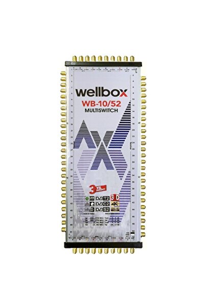 wellbox Uydu Santral 10/52 Sonlu Kaskatlı Multıswıtch Wb 10/52