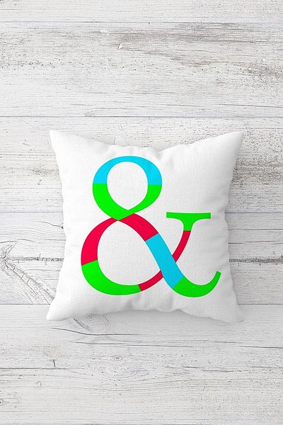 linazaitun One Side Printed Hidden Zipper Decorative Pillowcase Throw Pillow Case Seat Pillowcase