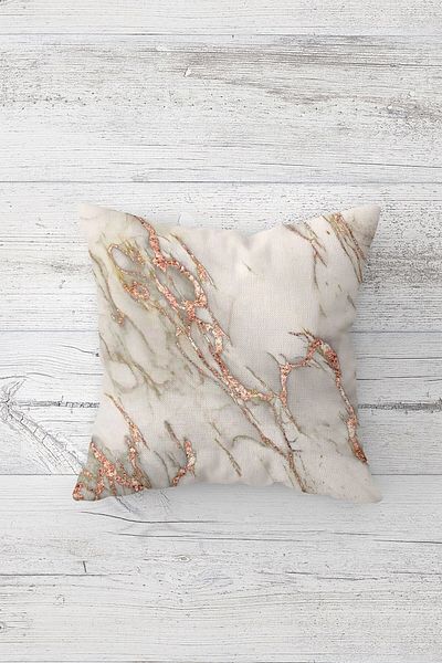 linazaitun One Side Printed Hidden Zipper Decorative Pillowcase Throw Pillow Case Seat Pillowcase