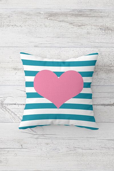linazaitun One Side Printed Hidden Zipper Decorative Pillowcase Throw Pillow Case Seat Pillowcase
