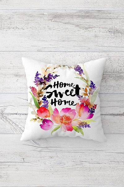linazaitun One Side Printed Hidden Zipper Decorative Pillowcase Throw Pillow Case Seat Pillowcase